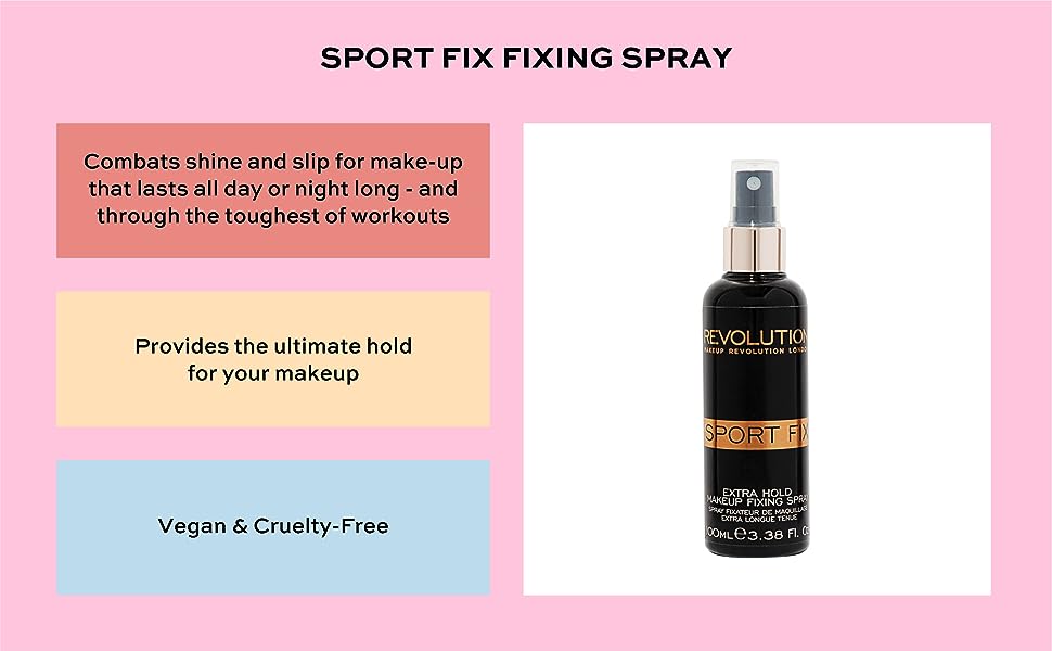 Sport Fix Extra Hold Makeup Fixing Spray -100 ml