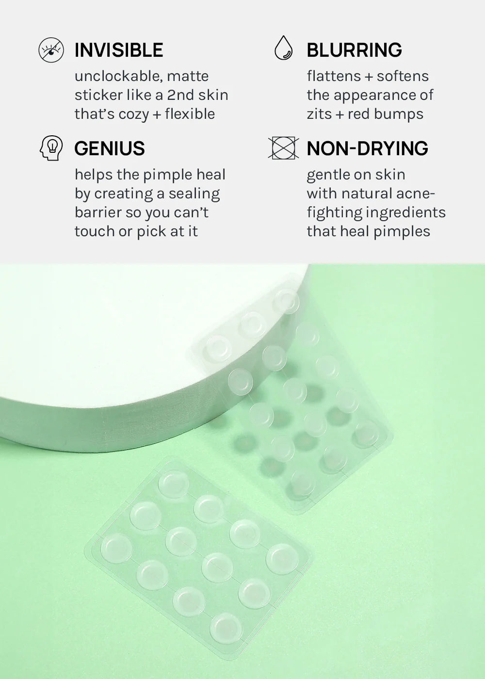 Parches anti acne Skin Invisible