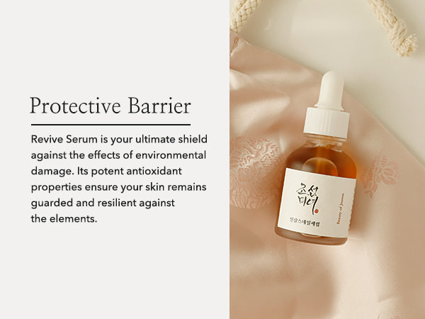 Revive serum Ginseng + Snail Mucin (Suero facial)