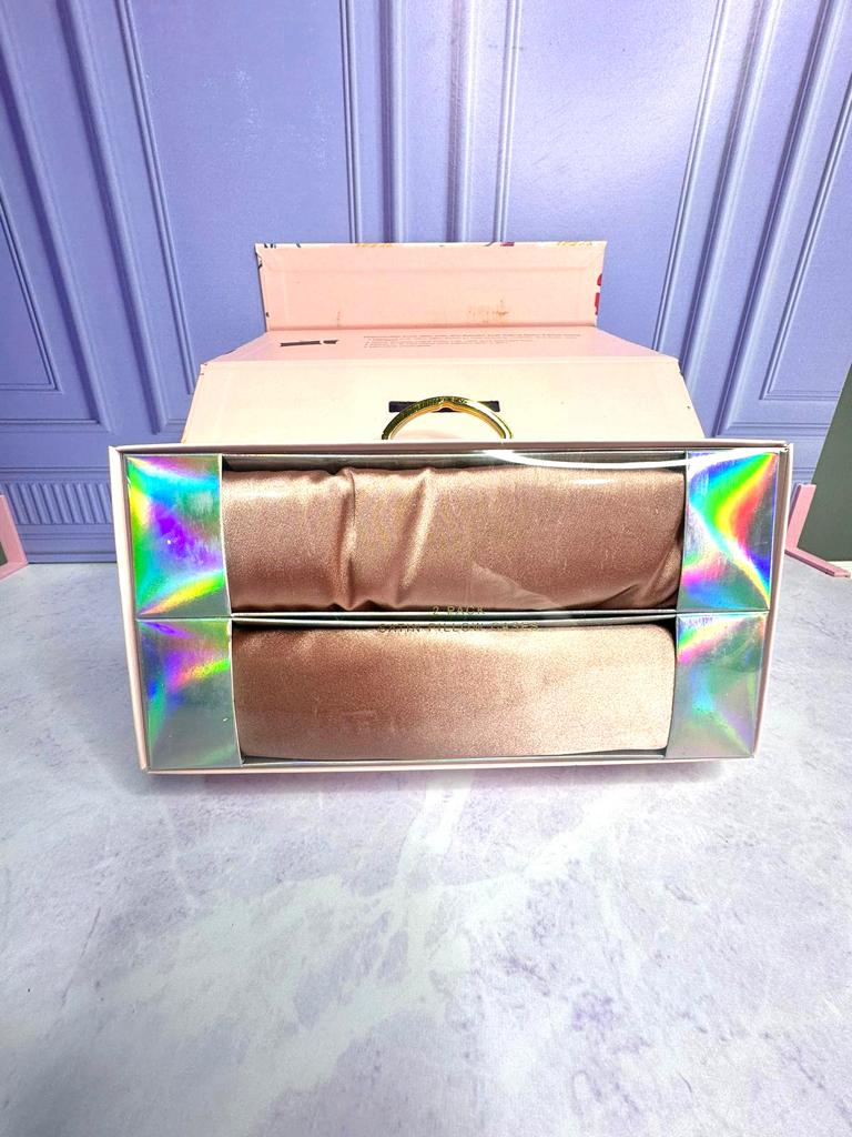 Set de dos fundas de satin