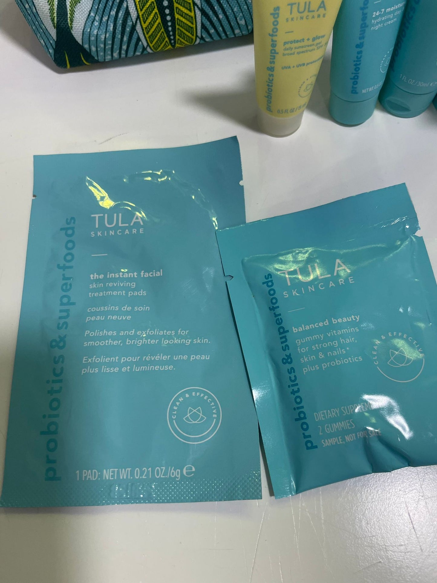 Set de Skincare de viaje TULA