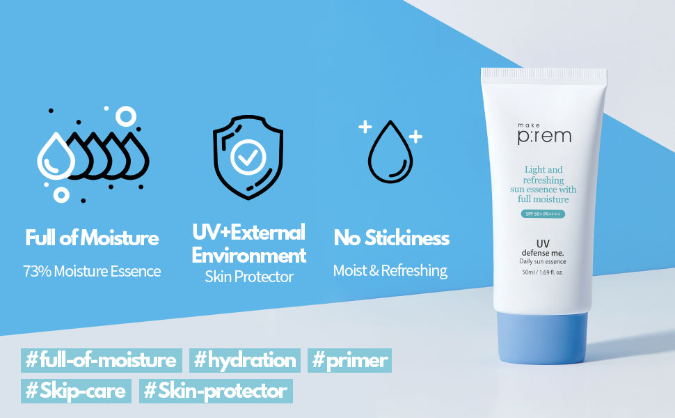 UV Defense Me Daily sun essence SPF 50+ PA++++ (protector solar)
