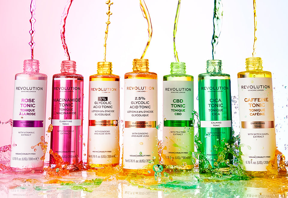 TOTALLY TONICS COLLECTION -Set de tónicos faciales