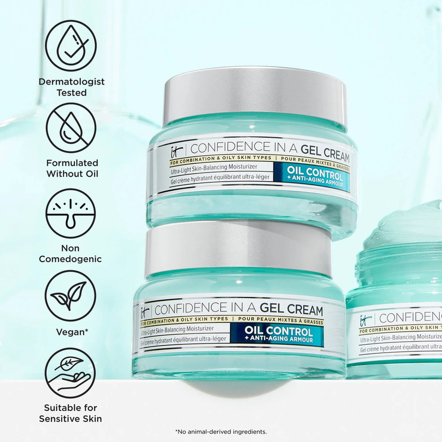 Confidence in a Gel Cream Oil-Free Moisturizer (Crema humectante en gel)