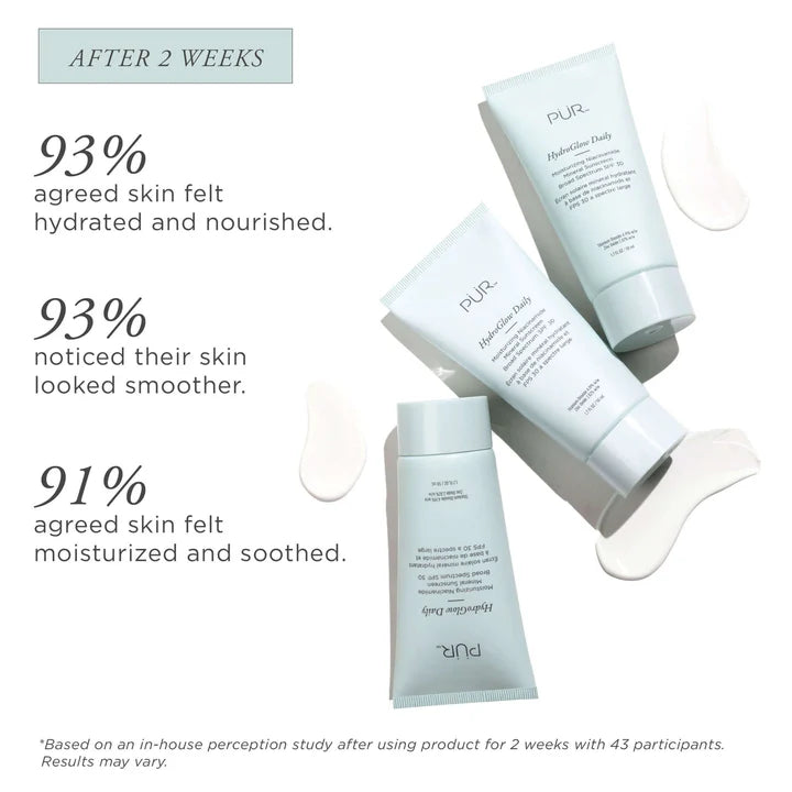 HydroGlow Daily Moisturizing Niacinamide Mineral Sunscreen SPF 30