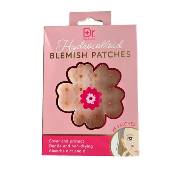 Hydrocolloid blemish patches -Flower (Parches para acne)