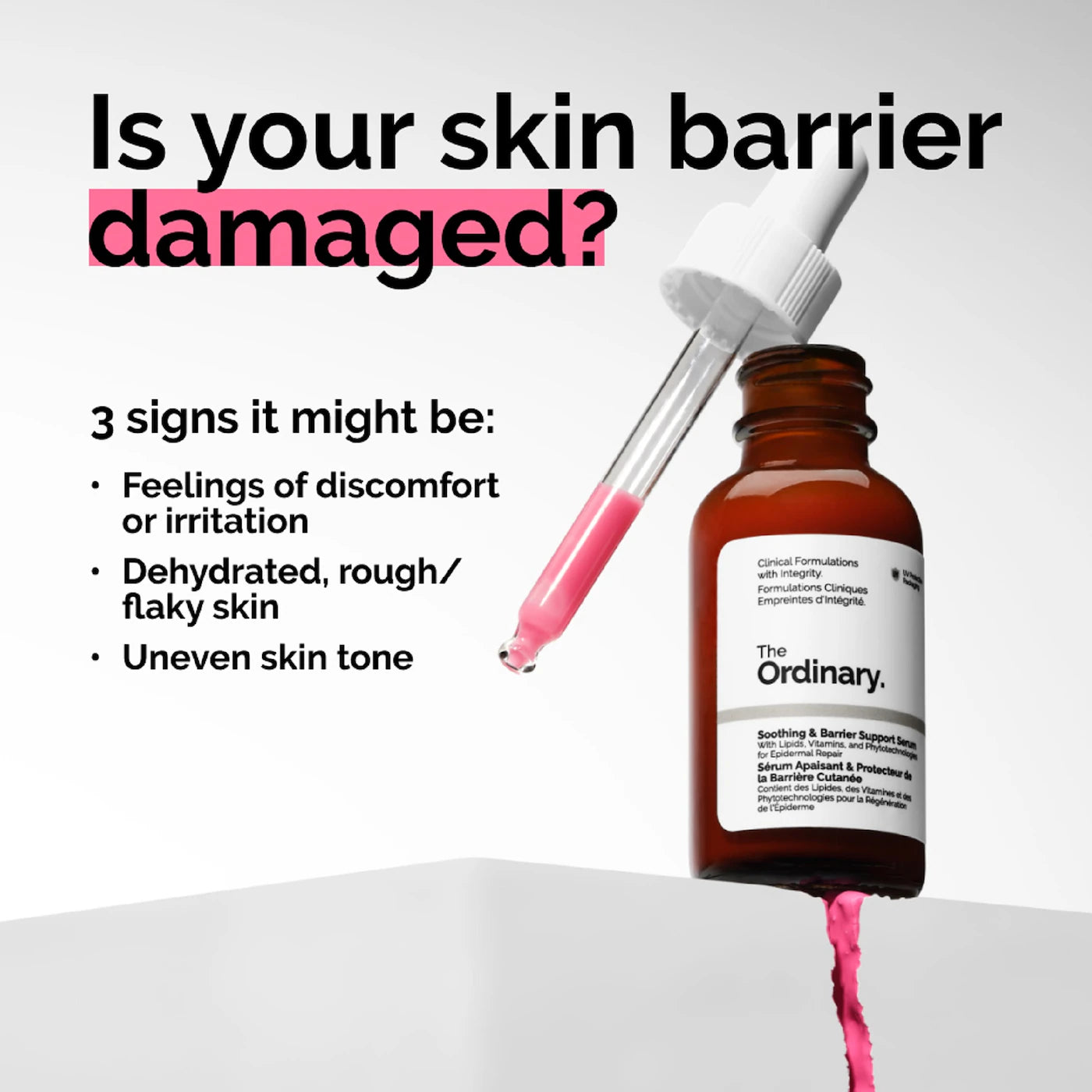Soothing & Barrier Support Serum (Suero calmante y de soporte de barrera cutanea)