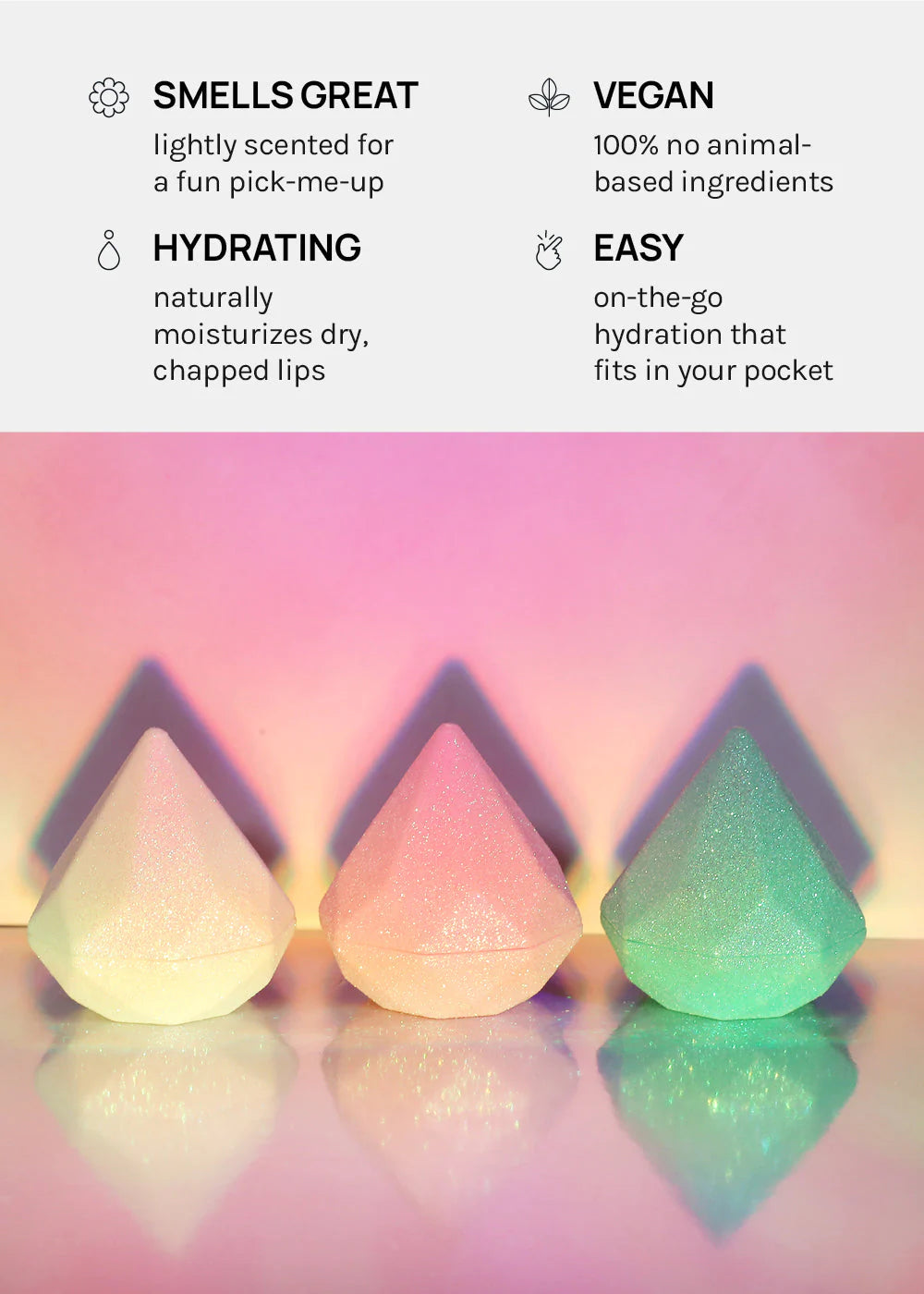 Poppie's Diamond Sheer Lip Balm - Bálsamo labial