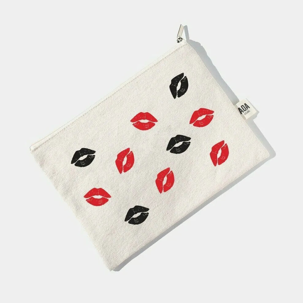 Cosmetiquera pequena de tela (Canvas pouch)