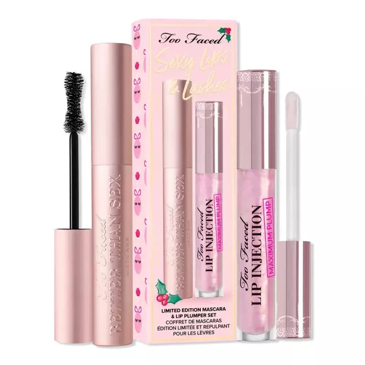 Sexy Lips & Lashes Mascara and Lip Plumper Set