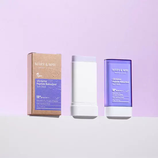 Vegan Peptide Bachuliol Sun stick SPF 50 (Bloqueador solar en barra)