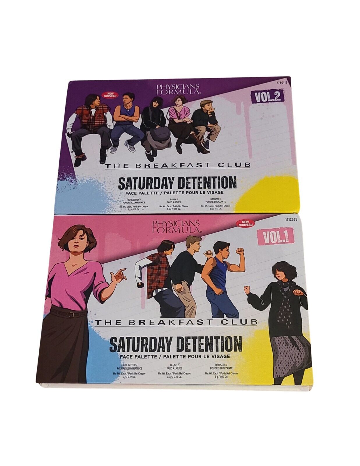 The Breakfast Club Saturday Detention Face Palette