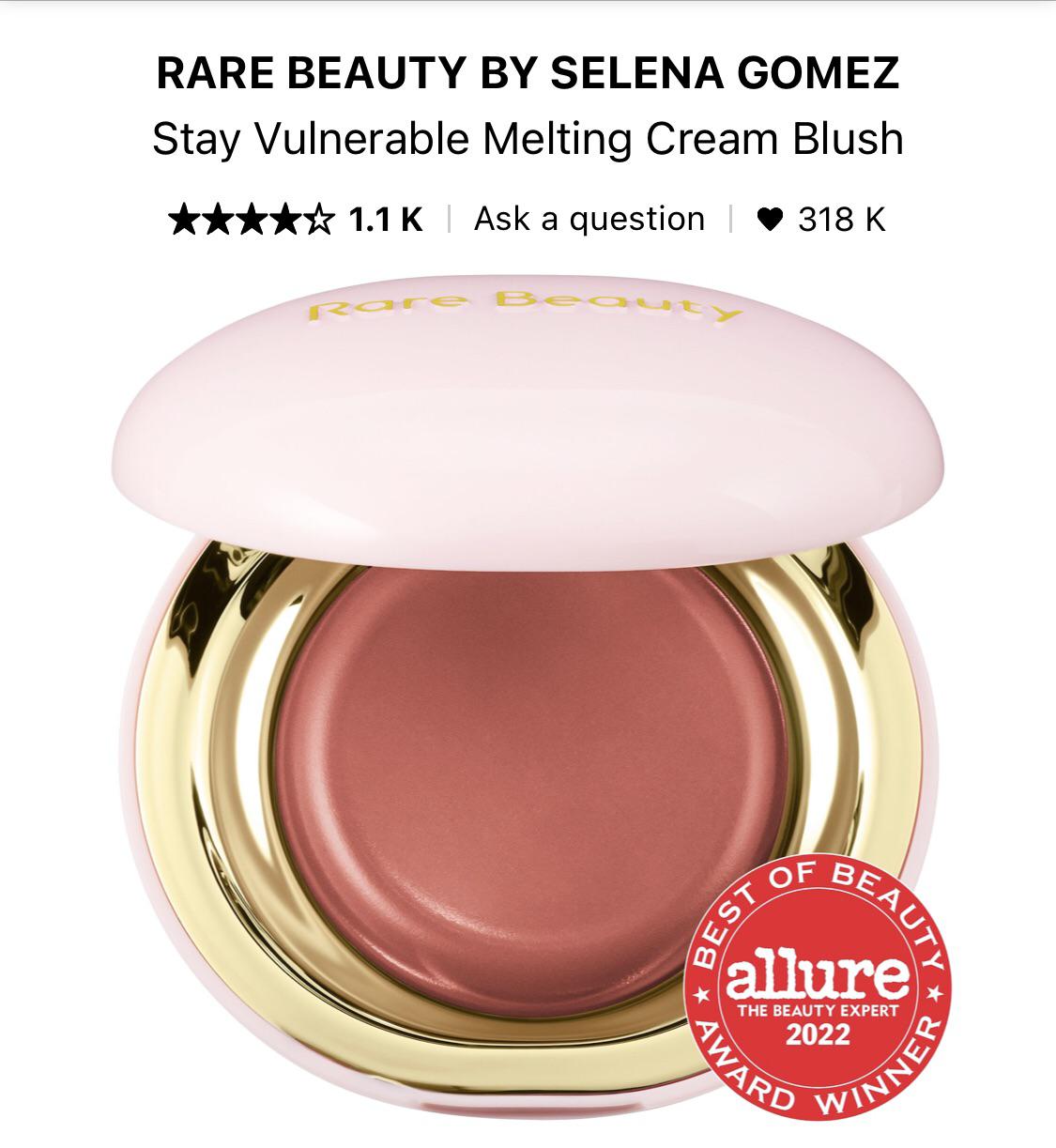 Stay Vulnerable melting blush -Nearly Mauve