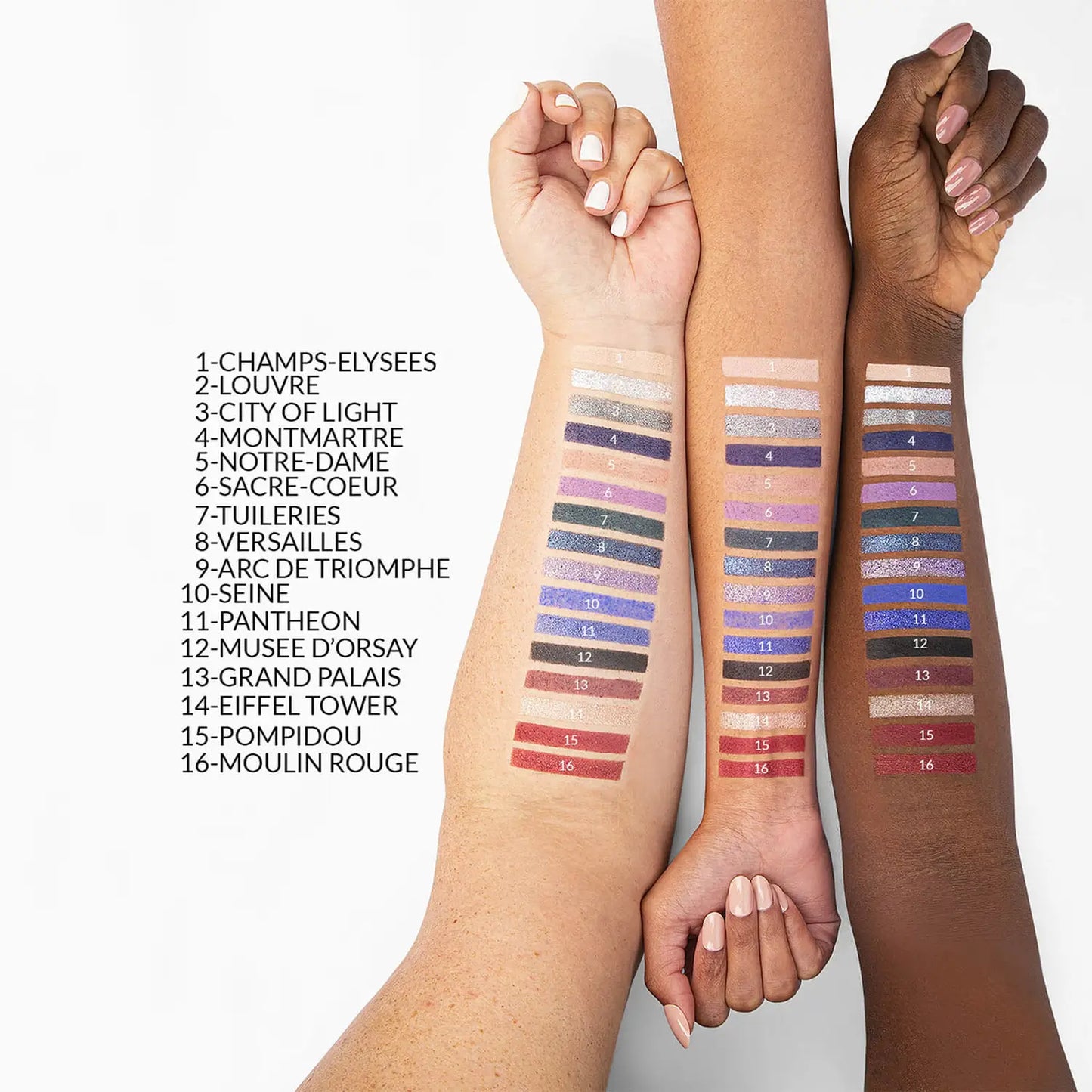 Passion in Paris palette