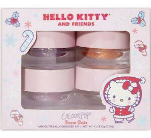 Hello Kitty Mini Glitter Gel Quad -Snow Cute