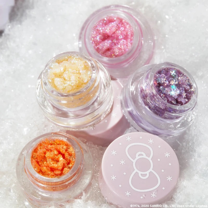 Hello Kitty Mini Glitter Gel Quad -Snow Cute