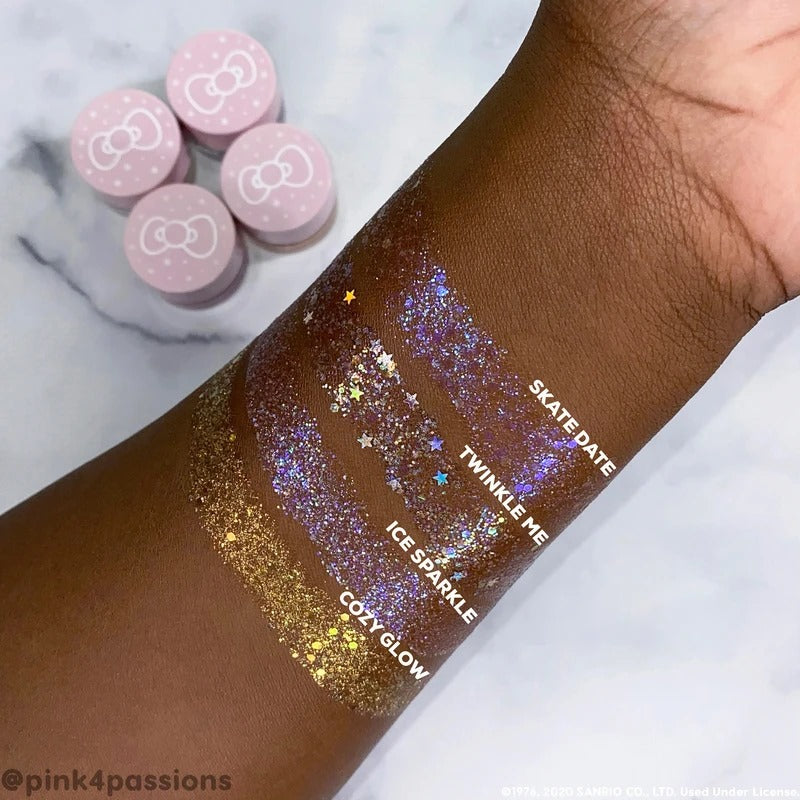 Hello Kitty Mini Glitter Gel Quad -Snow Cute