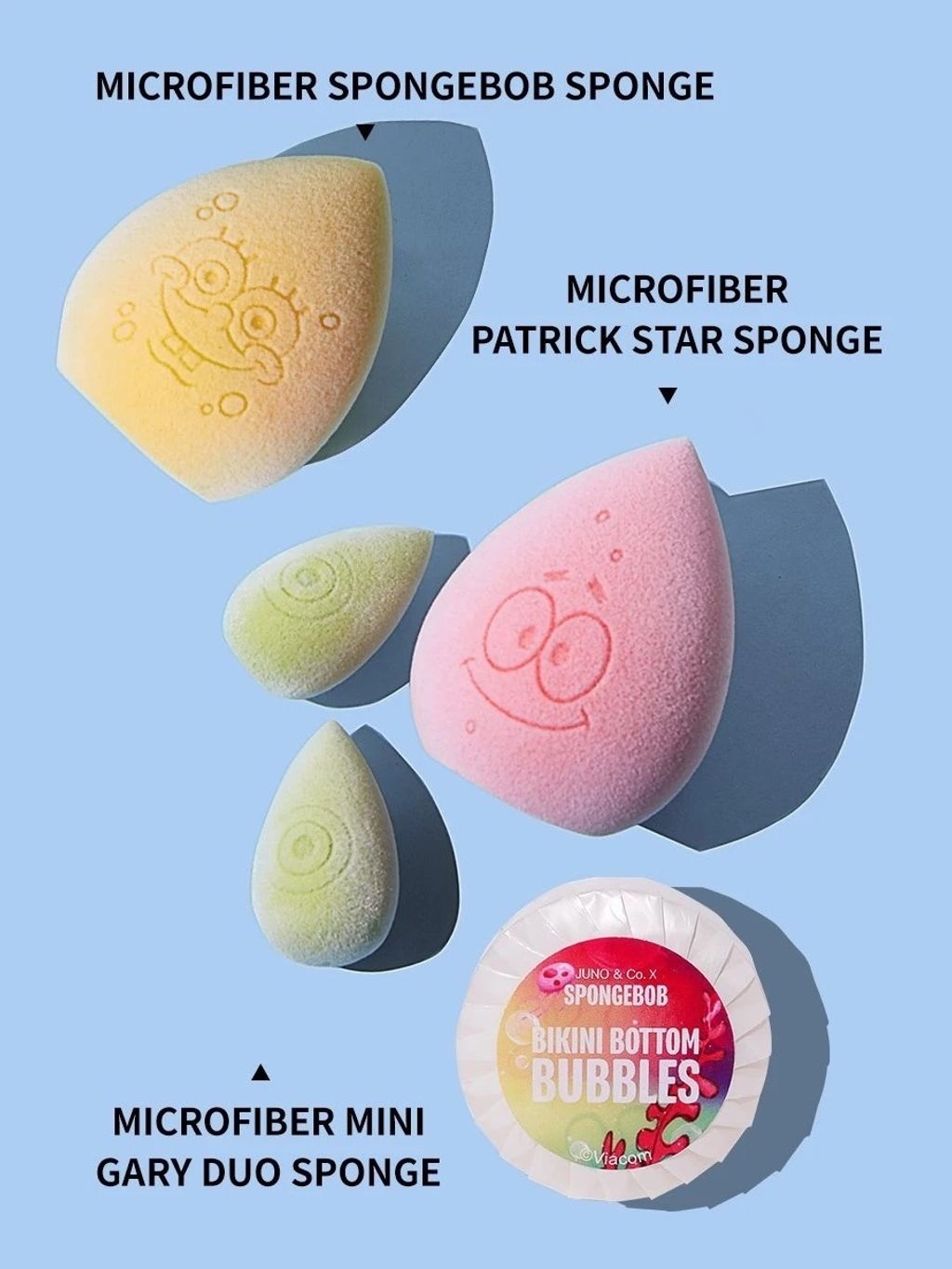 SpongeBob: Bikini Bottom Bundle -Set de esponjas de microfibra Bob Esponja