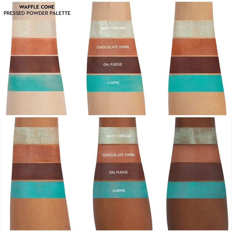 Waffle cone eyeshadow palette