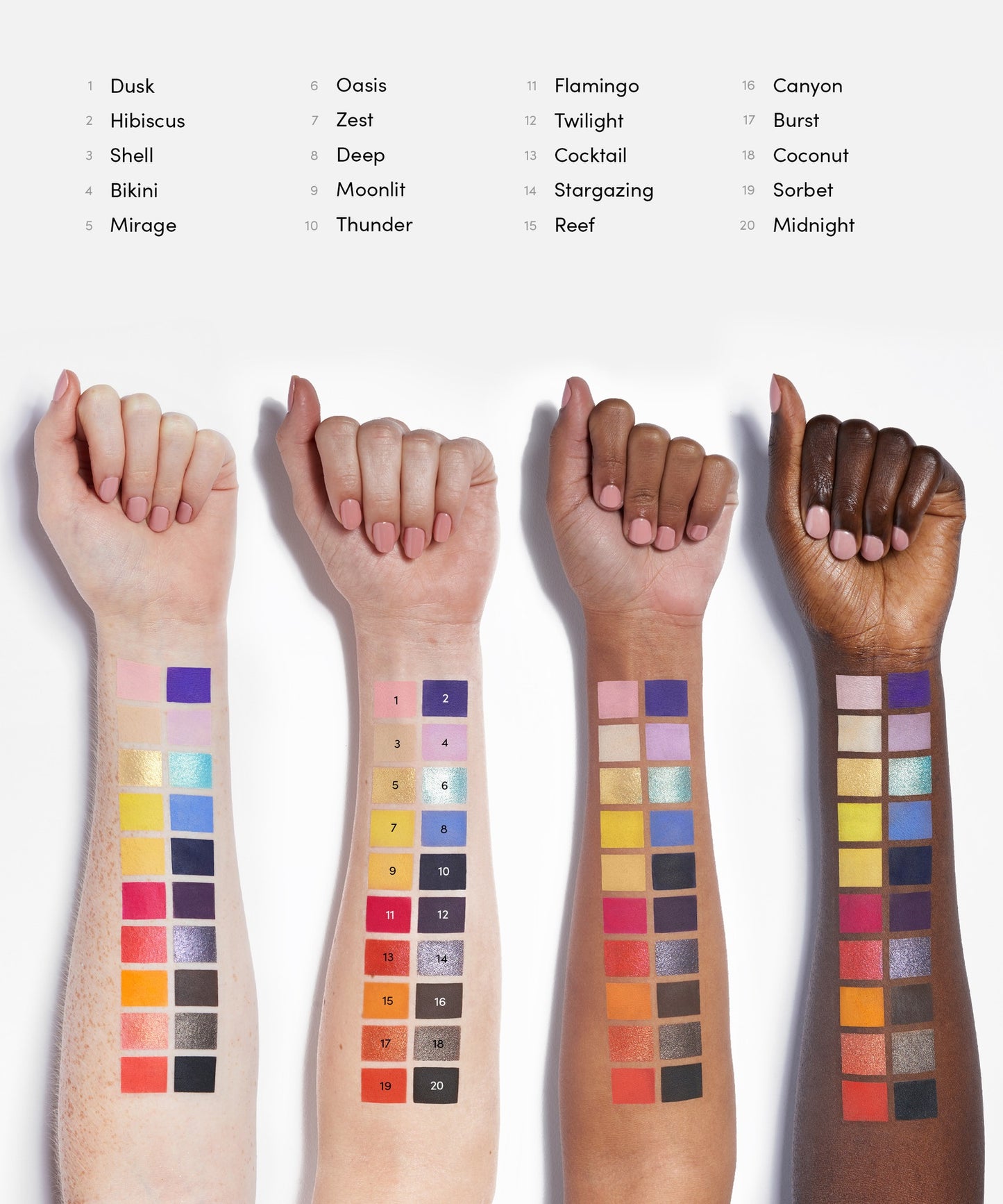 Sunset Horizons Palette