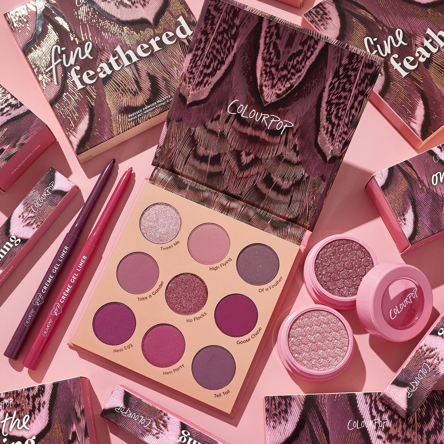 Fine Feathered palette