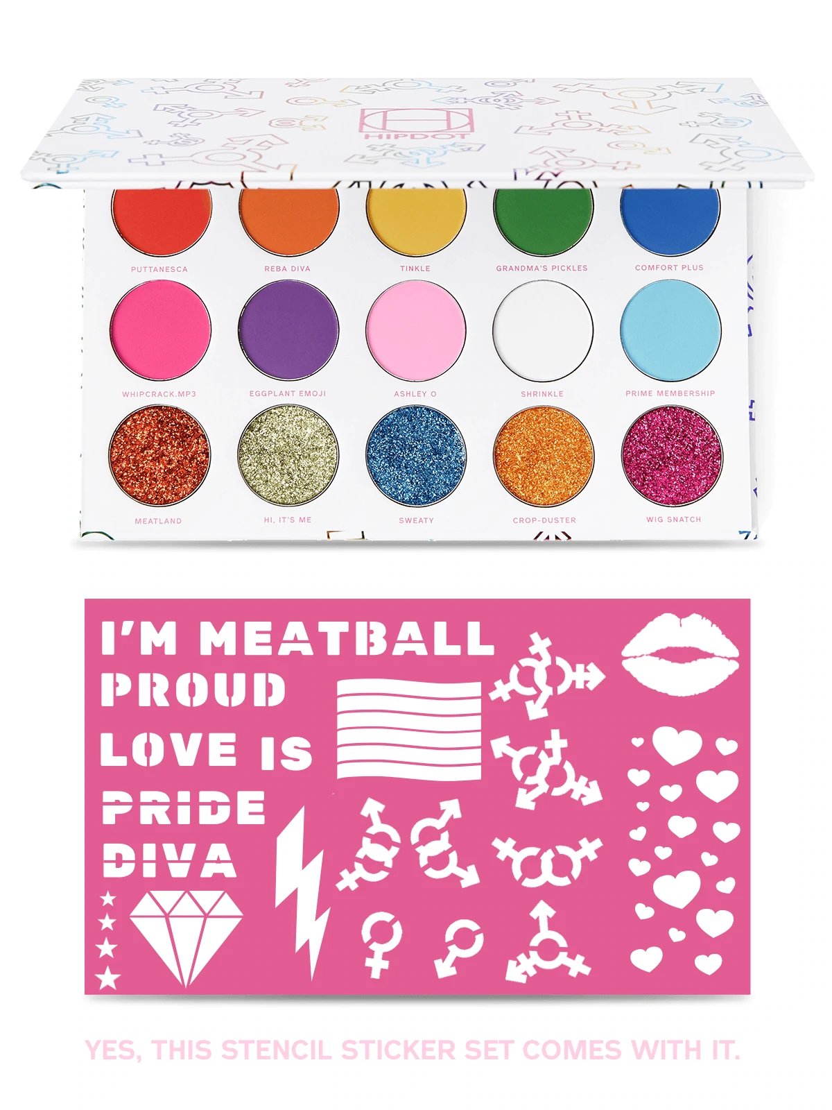 Diamond Diva with Meatball Palette