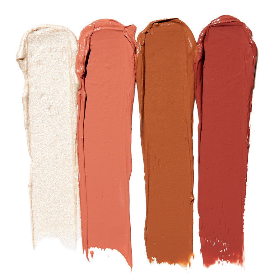 Workout ready lip & cheek palette