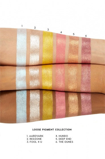 Loose pigment