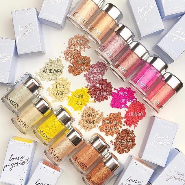 Loose pigment