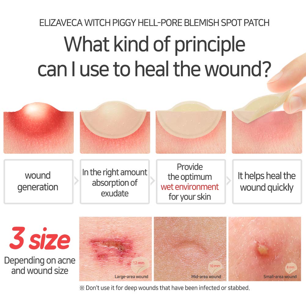 Witch Piggy Hell Pore Blemish Spot Patch
