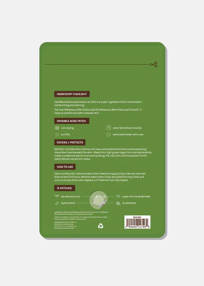 Parches anti acne Skin Invisible