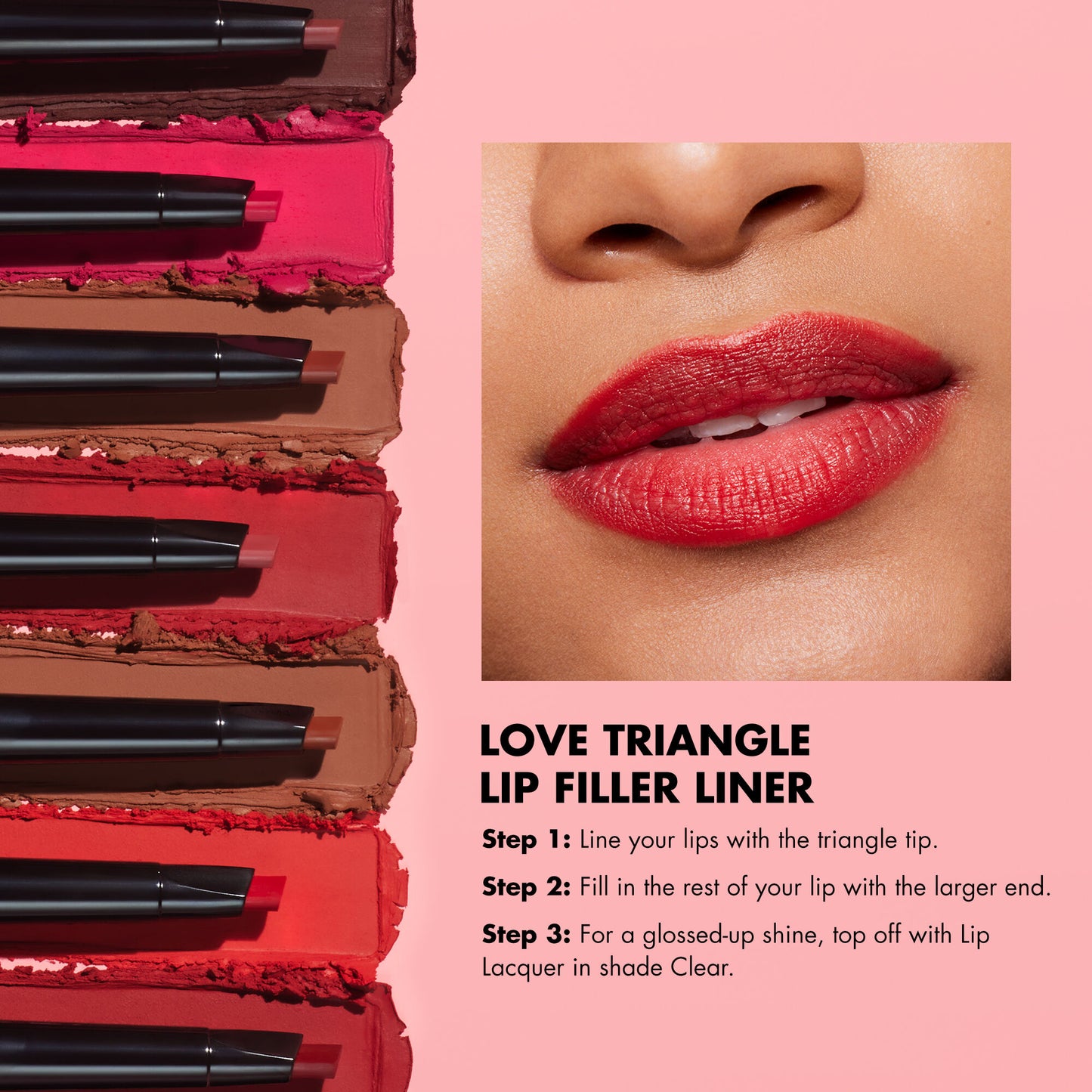 Love Triangle Lip Filler Liner (Delineador de labios)