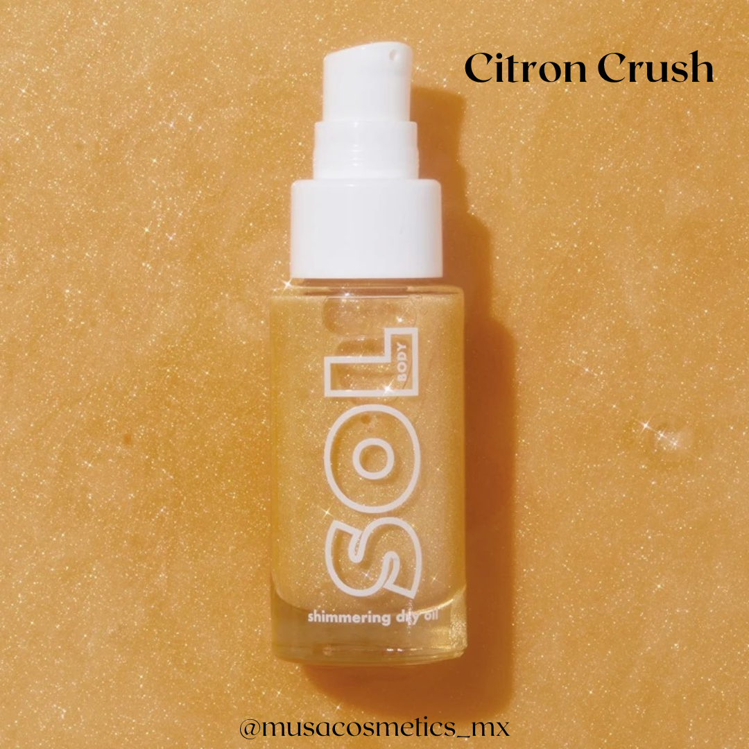 Mini shimmering dry oil