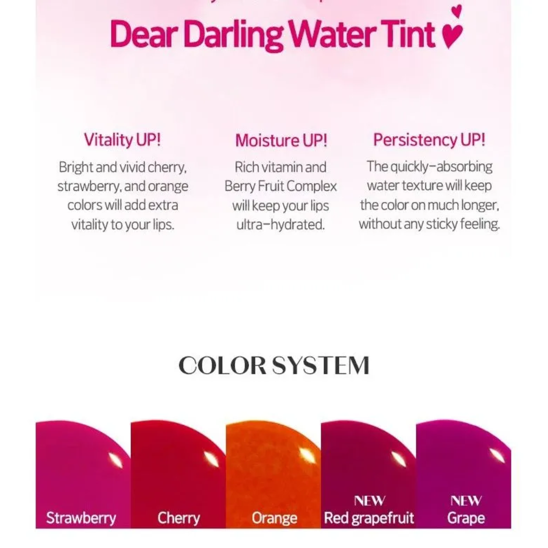 Dear Darling Water Tint (Tinta de labios)