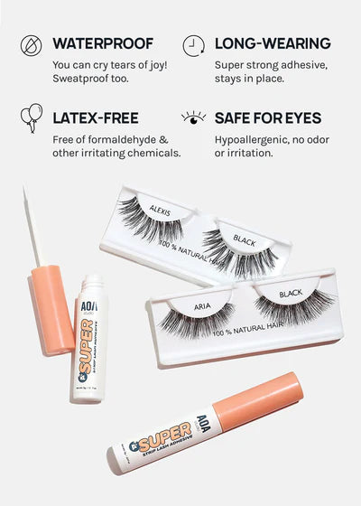Pegamento para pestañas A+: Super Lash Glue