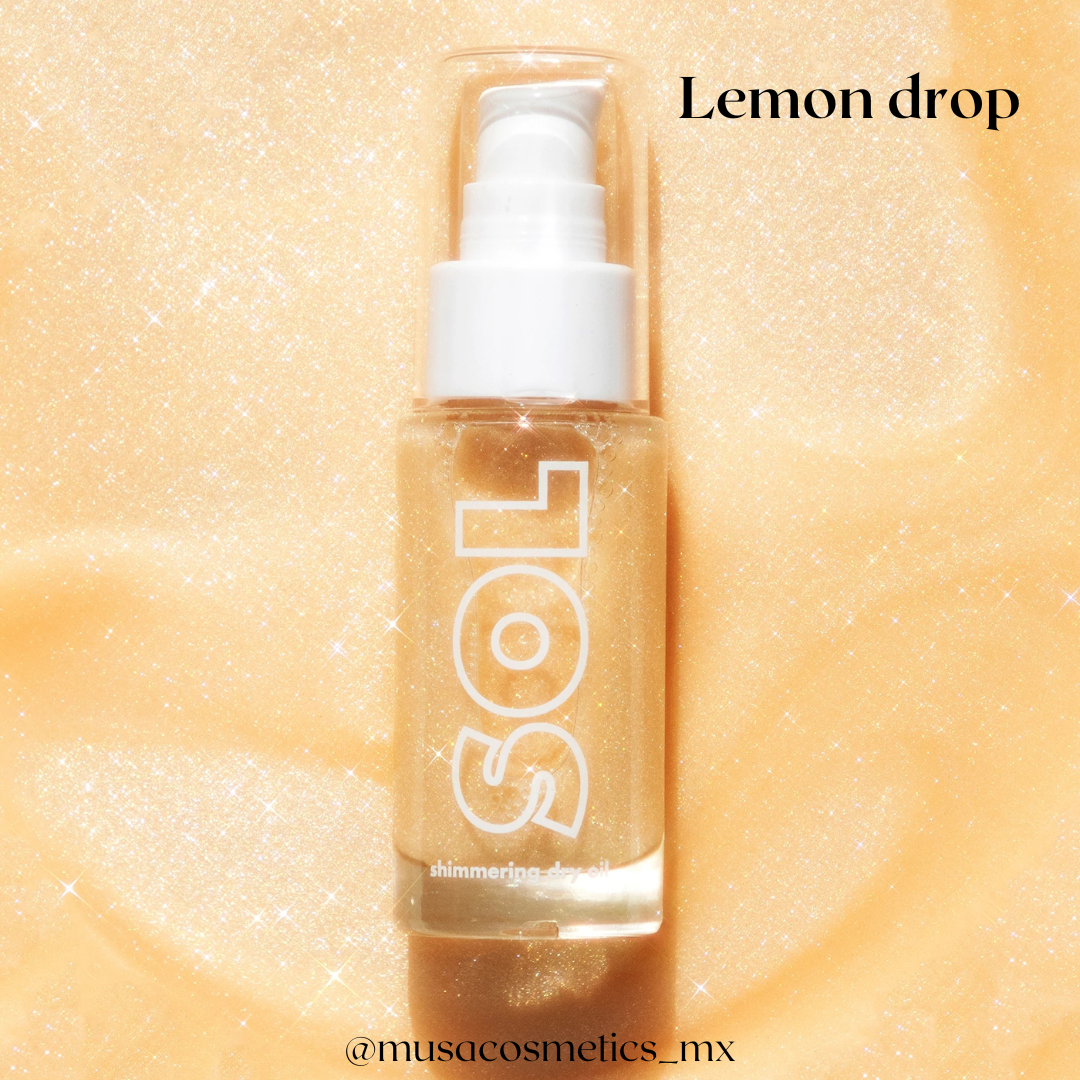 Mini shimmering dry oil