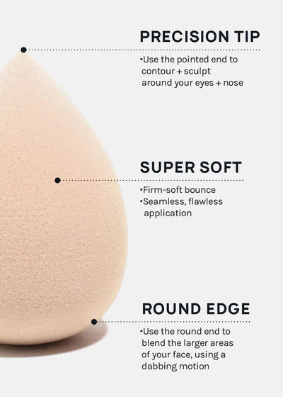 Esponjas A+: Mochi Wonder Blender Teardrop- Paquete de 6