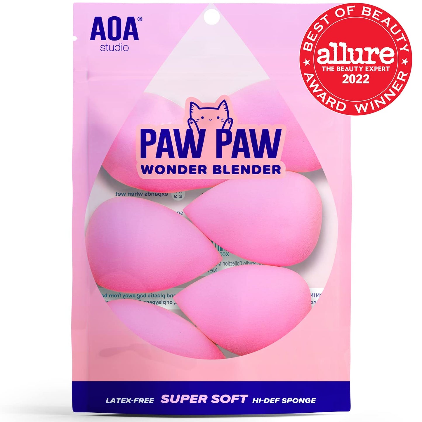 Set de Esponjas Paw Paw Wonder Blender - Paquete de 6