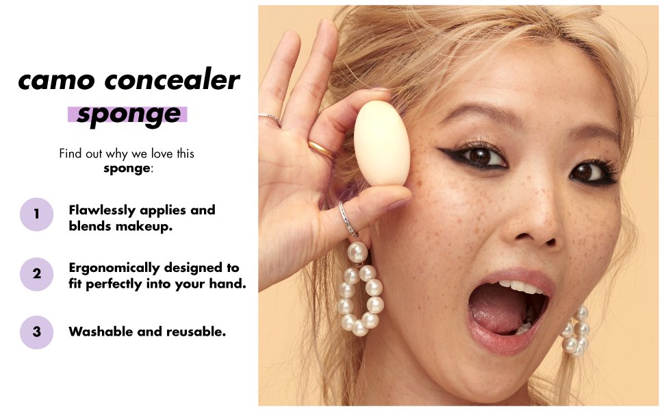 Camo Concealer Sponge (esponja para corrector)