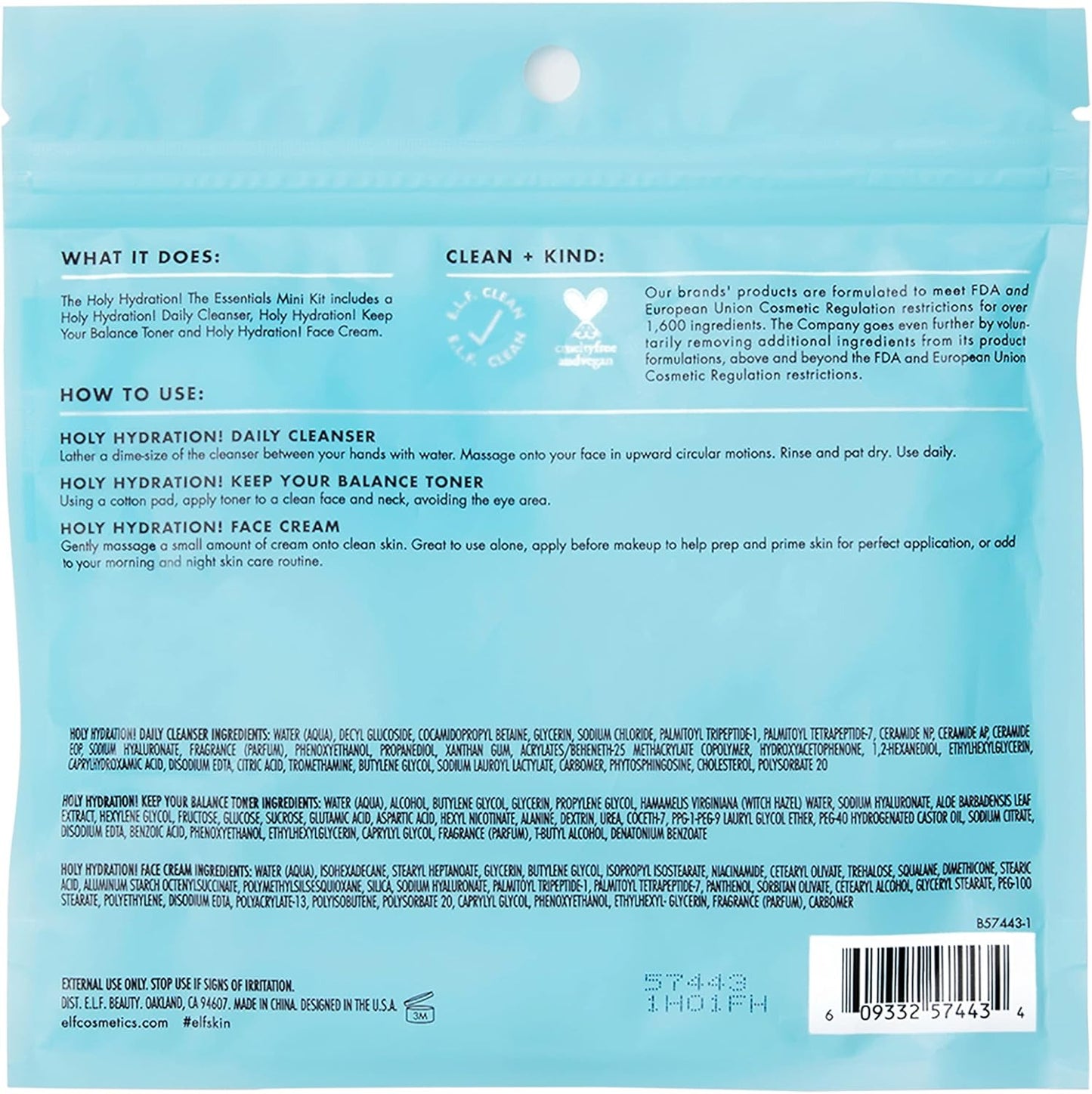 Holy Hydration! The Essentials Mini Kit (Kit de minis de hidratacion)