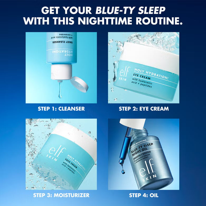 Youth Boosting Blue-ty Sleep Night Oil (Aceite rejuvenecedor de noche)
