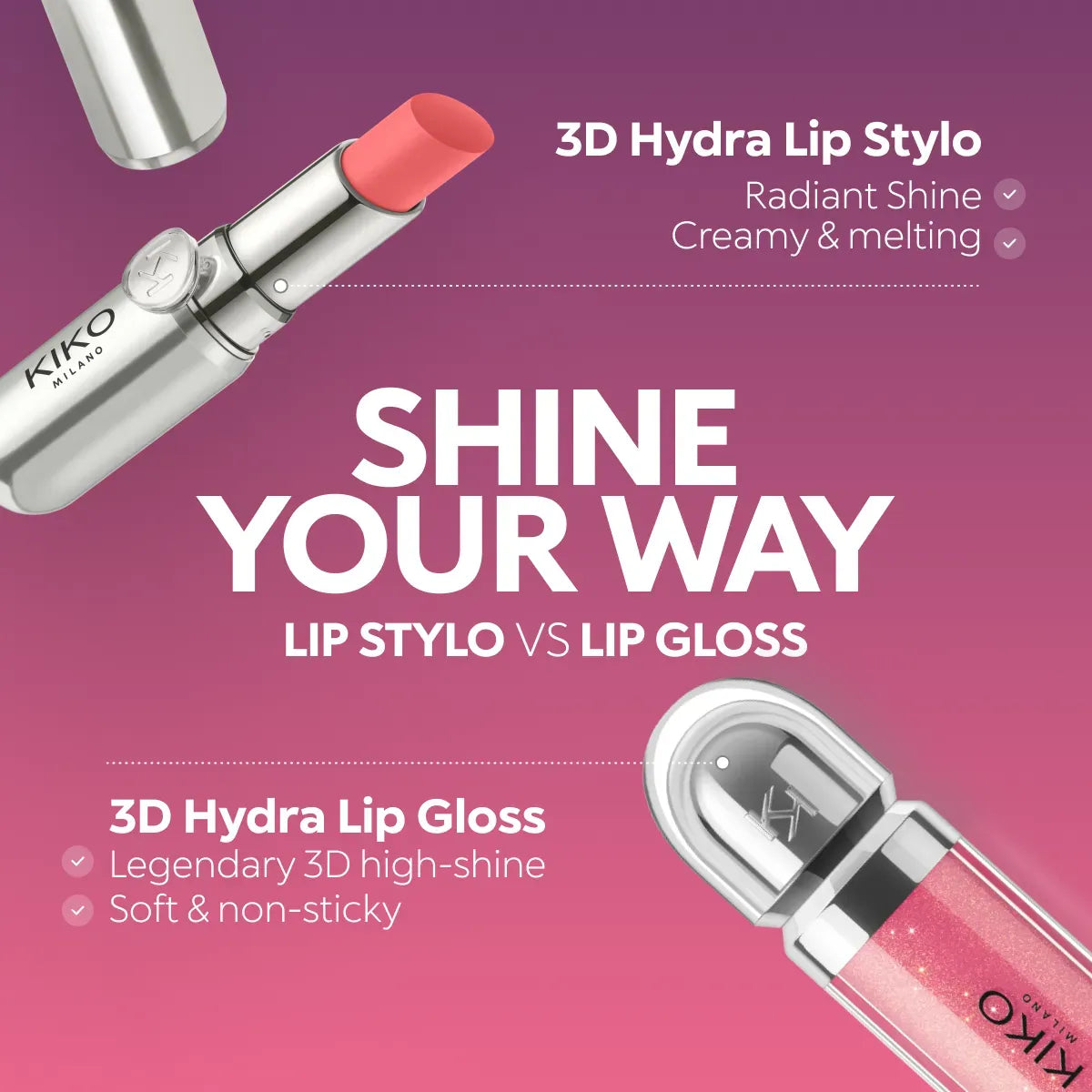 3D Hydra Lip gloss -Brillo de labios