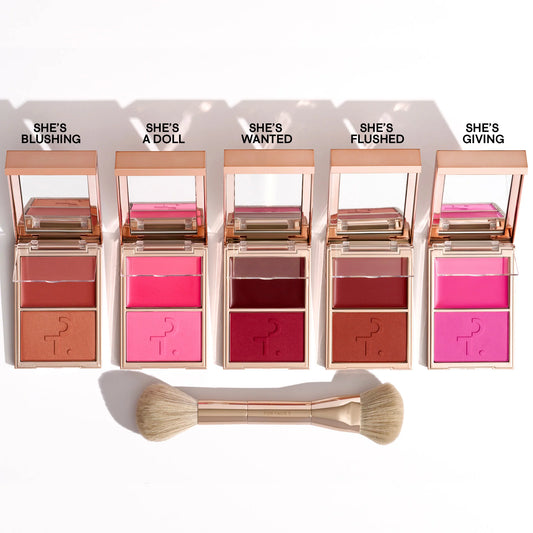 Major Headlines Double-take Creme & Powder blush duo