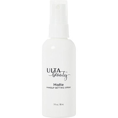 Matte setting spray