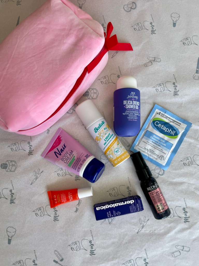 Set de regalo Cosmetiquera terciopelo