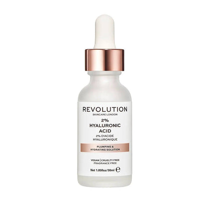 Plumping & Hydrating Serum 2% Hyaluronic Acid -1 oz (Suero reafirmante e hidratante con ácido hialurónico)