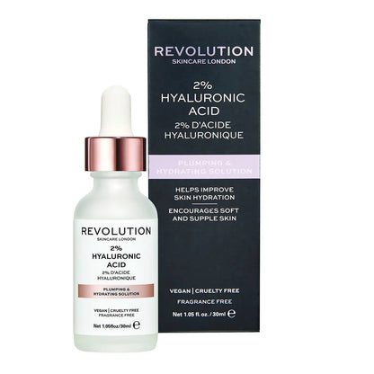 Plumping & Hydrating Serum 2% Hyaluronic Acid -1 oz (Suero reafirmante e hidratante con ácido hialurónico)