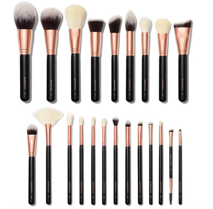 STROKE OF LUXE 18-PIECE ROSE GOLD BRUSH SET