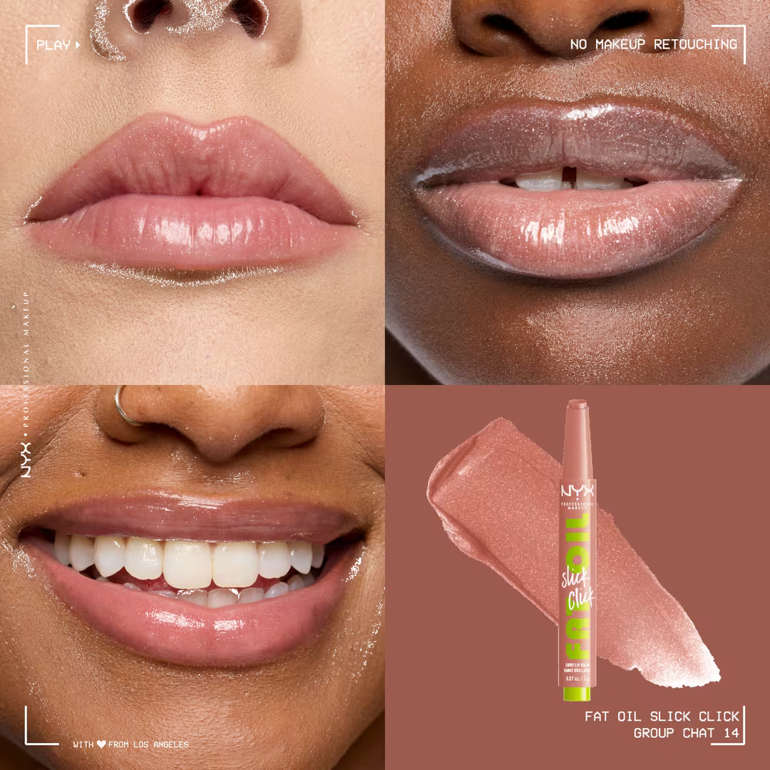 Bálsamo labial Fat Oil Slick Click