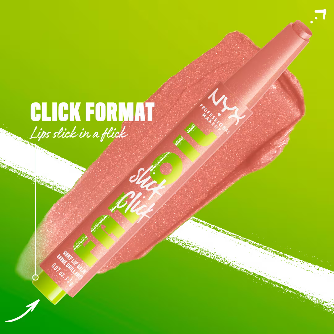 Bálsamo labial Fat Oil Slick Click